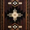 Flash Furniture 5' x 7' Chocolate Rustic Southwest Style Area Rug ACD-RG136-57-CO-GG - alternate 6